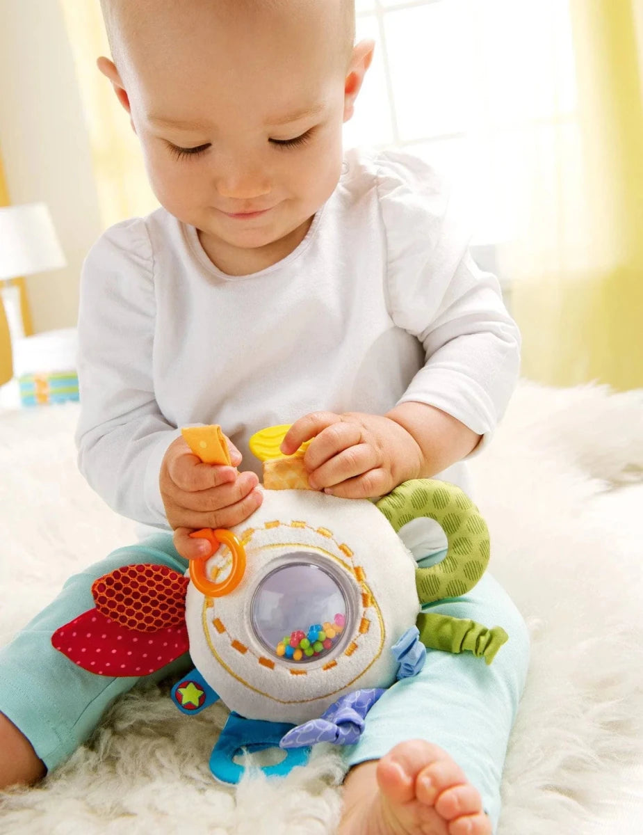 Rainbow Round Teether Cuddly - Tools 4 Teaching