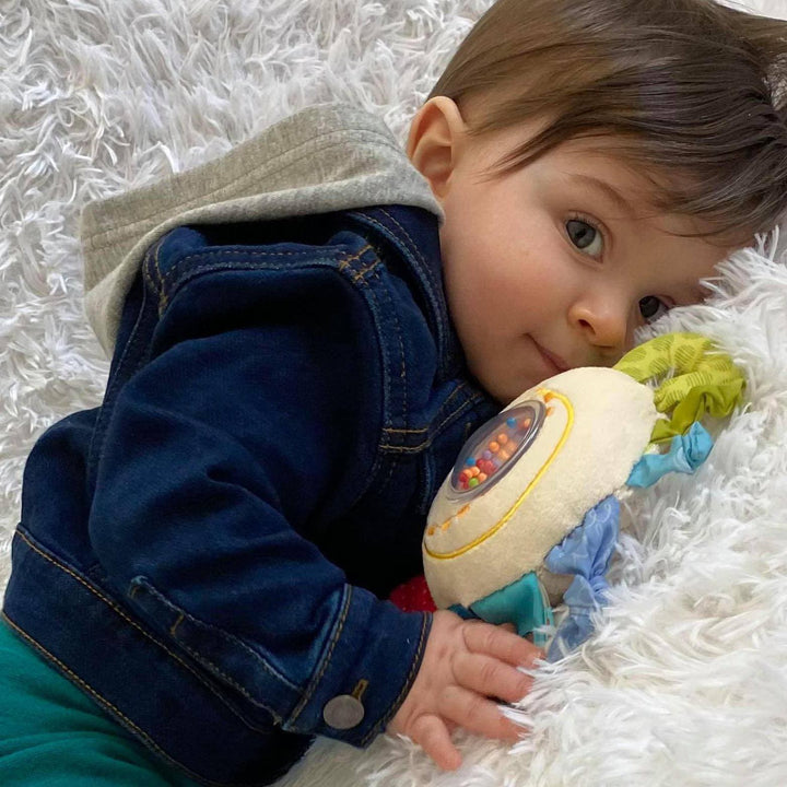 Rainbow Round Teether Cuddly - Tools 4 Teaching