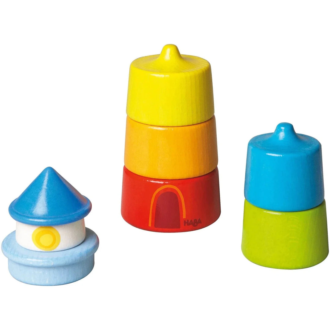 Lighthouse Wooden Rainbow Stacker - Tools 4 Teaching