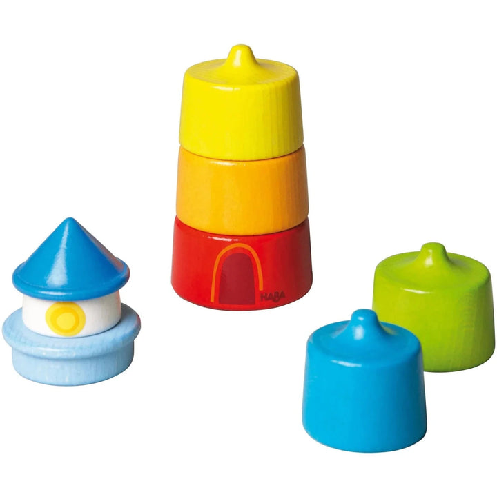 Lighthouse Wooden Rainbow Stacker - Tools 4 Teaching