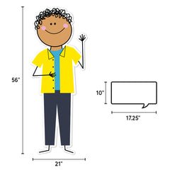 Stick Kids Jumbo Jessie Giant Banner-Banner-Tools 4 Teaching-Classroom Decor and More