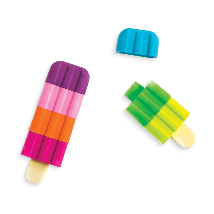 Icy Pops Scented Puzzle Erasers-Arts & Crafts-Tools 4 Teaching-Classroom Decor and More