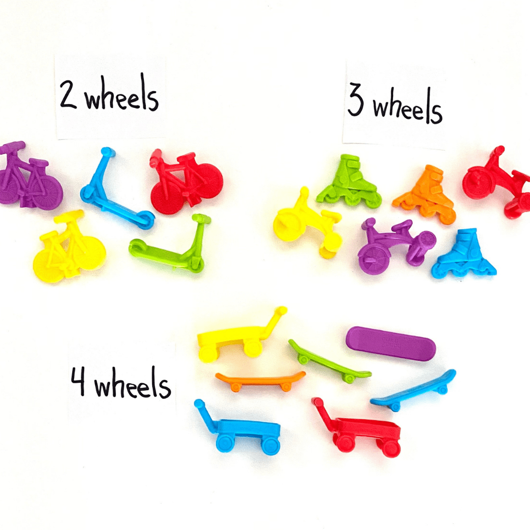 Neighborhood Wheels Counters-Numbers, Counting & Sorting-Tools 4 Teaching-Classroom Decor and More