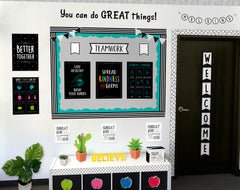 Pennants 6 Inch Designer Cut-Outs-Accents-Tools 4 Teaching-Classroom Decor and More