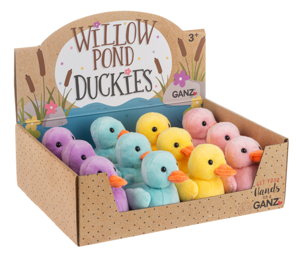 3.5" Willow Pond Duckies (Assorted/ One Unit Per Sale)