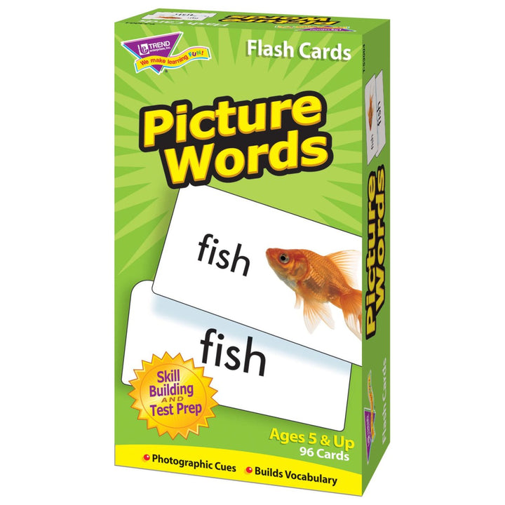 Picture Words Skill Drill Flash Cards-Flashcards-Tools 4 Teaching-Classroom Decor and More