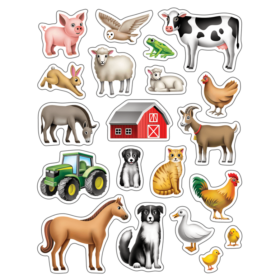 Farm Stickers-Stickers-Tools 4 Teaching-Classroom Decor and More