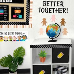 Multicultural People 6" Designer Cut-Outs-Accents-Tools 4 Teaching-Classroom Decor and More