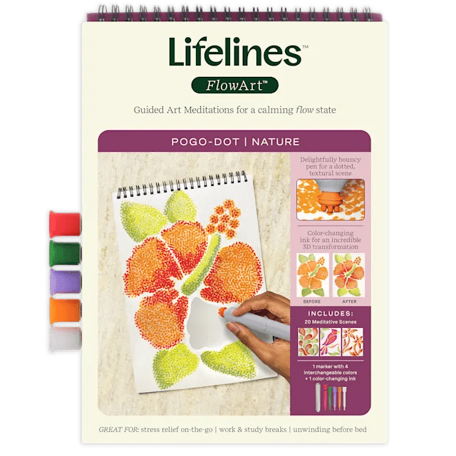 Lifelines™ FlowArt™ Pogo-Dot | Nature-Activity Pads-Tools 4 Teaching-Classroom Decor and More