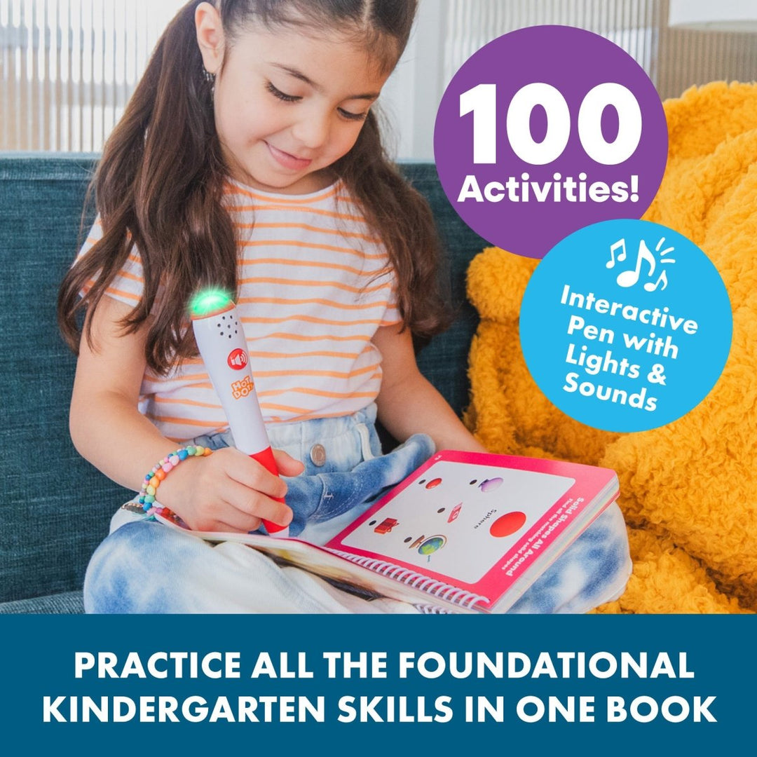 Hot Dots® Kindergarten Essentials Reading & Math Workbook-Hot Dots-Tools 4 Teaching-Classroom Decor and More