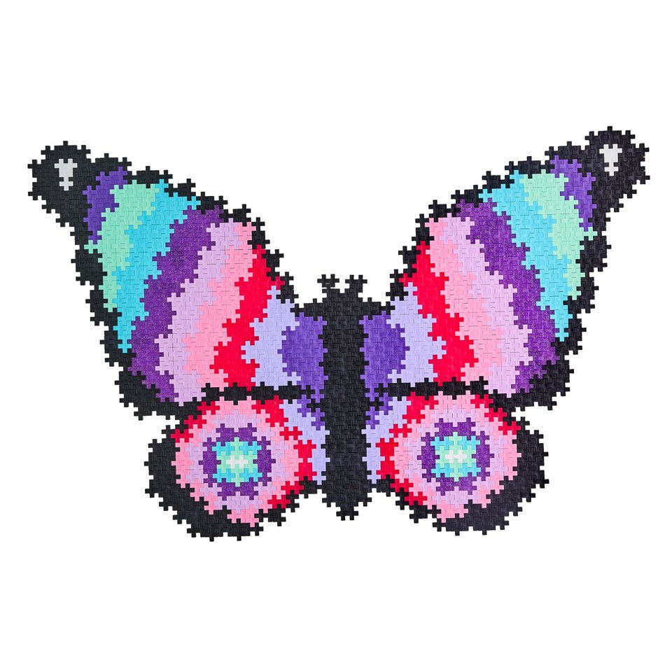 *PLUS PLUS® Puzzle by Number® - 800 PC - Butterfly-Plus Plus-Tools 4 Teaching-Classroom Decor and More