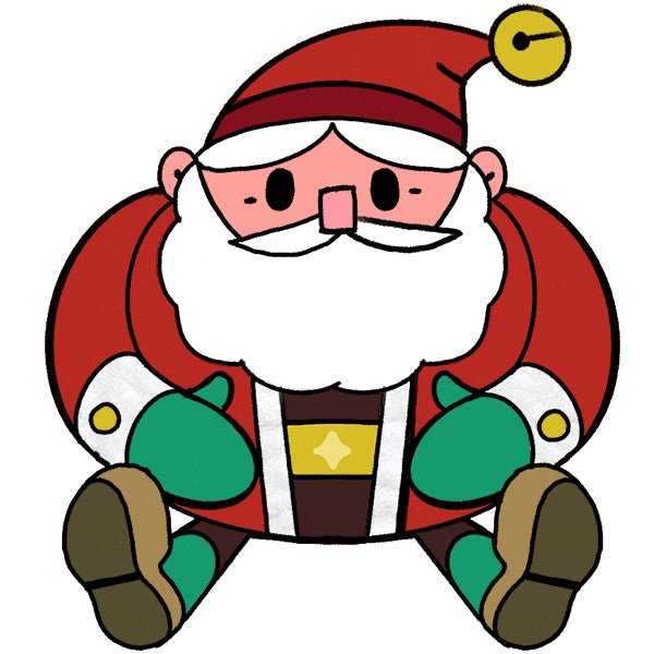 Mini Squishable Santa Claus-Tools 4 Teaching-Classroom Decor and More