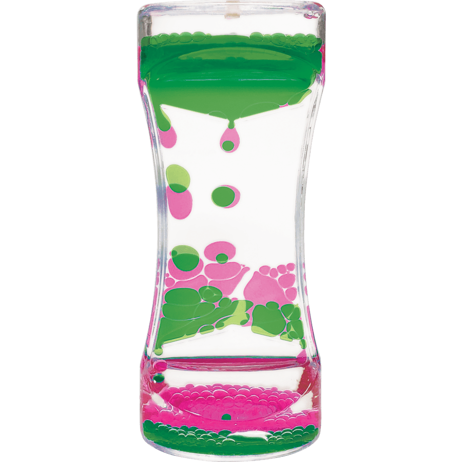 Pink & Green Liquid Motion Bubbler-Fidgets-Tools 4 Teaching-Classroom Decor and More