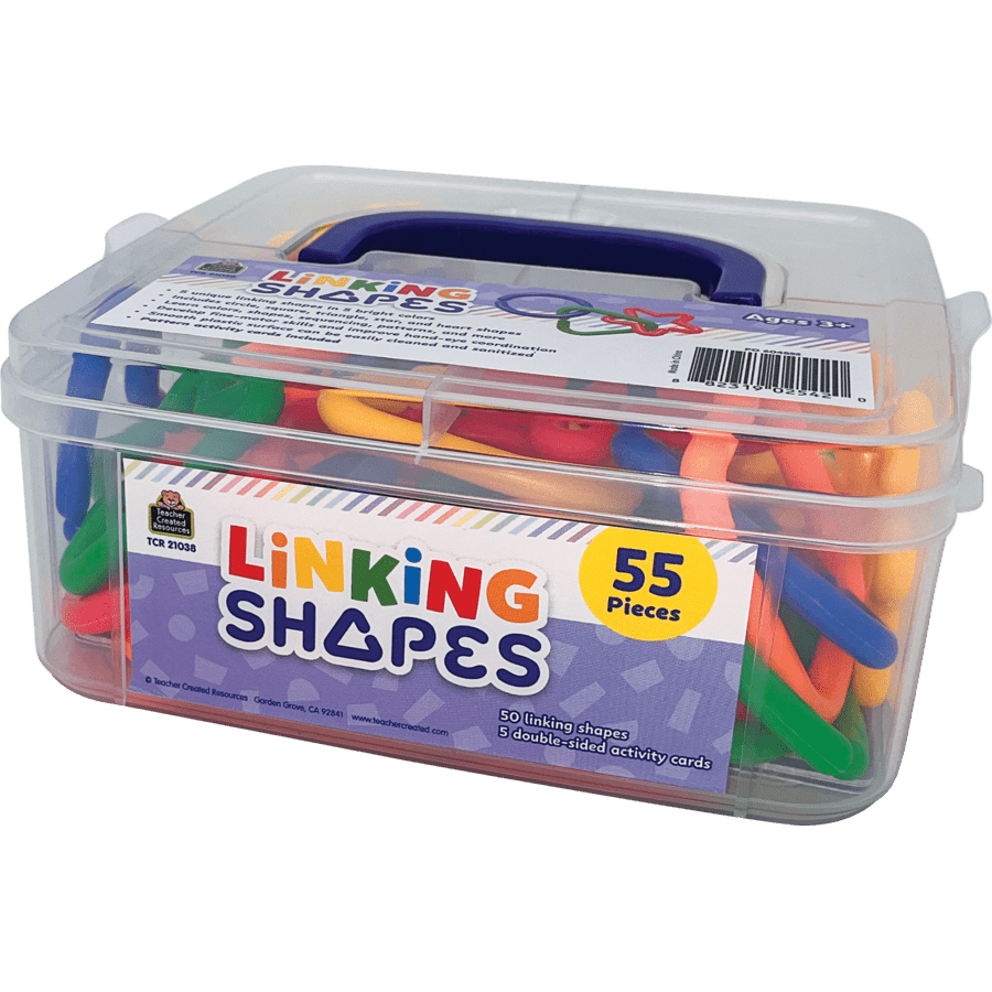 Linking Shapes-Developmental-Tools 4 Teaching-Classroom Decor and More