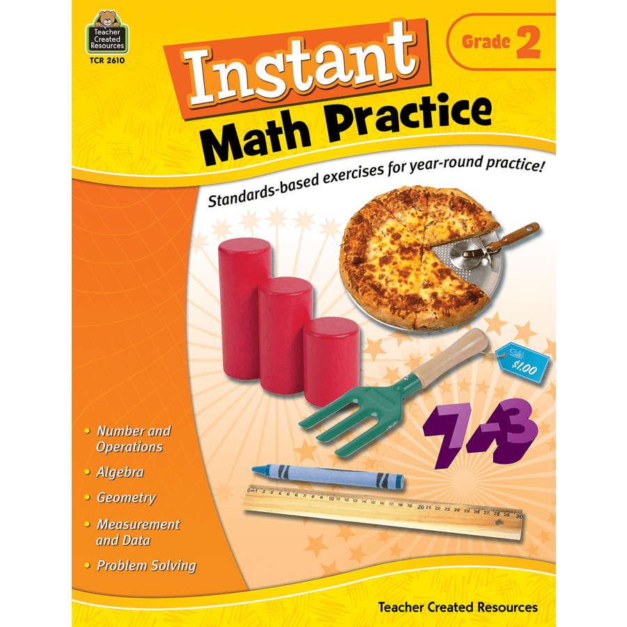 Instant Math Practice: Grades 2-6-Math Books-Tools 4 Teaching-Classroom Decor and More