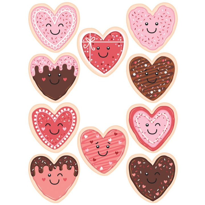 Frosted Heart Cookies Accents-Tools 4 Teaching-Classroom Decor and More