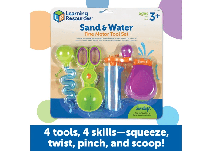 *Sand & Water Fine Motor Tool Set-Fine Motor-Tools 4 Teaching-Classroom Decor and More
