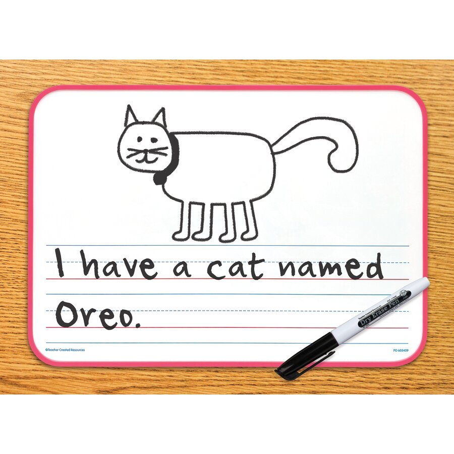 Double-Sided Show and Tell Early Writing Magnetic Dry-Erase Boards-Dry Erase-Tools 4 Teaching-Classroom Decor and More