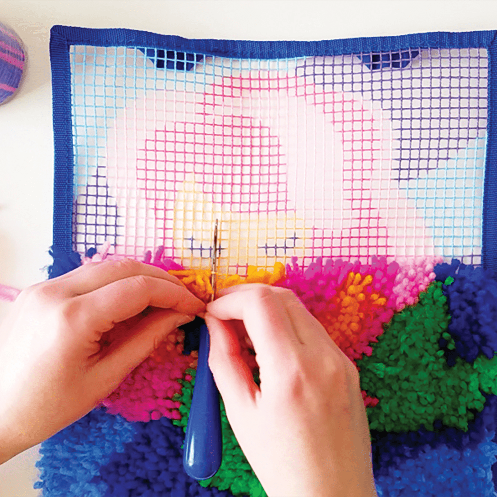 Latchkits™Mermaid Latch Hook Kit-Craft Activity-Tools 4 Teaching-Classroom Decor and More