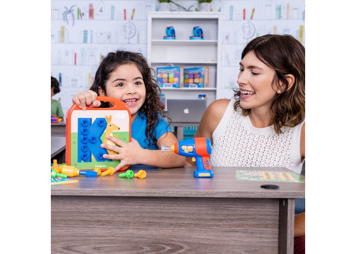 Design & Drill® ABCs & 123s-Building-Tools 4 Teaching-Classroom Decor and More