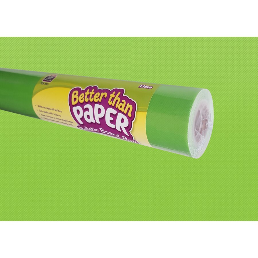Better Than Paper® Bulletin Board Roll: Lime-Bulletin Board Paper - Better Than Paper-Tools 4 Teaching-Classroom Decor and More