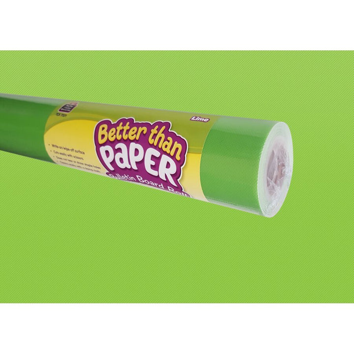 Better Than Paper® Bulletin Board Roll: Lime-Bulletin Board Paper - Better Than Paper-Tools 4 Teaching-Classroom Decor and More