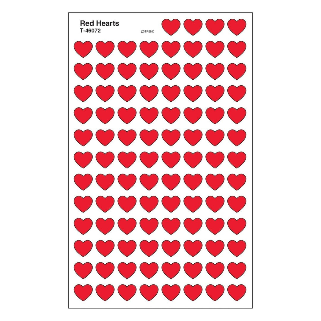 *Red Hearts superShapes Stickers-Tools 4 Teaching-Classroom Decor and More