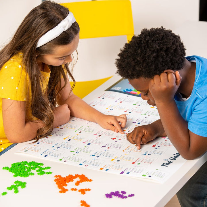 PLUS PLUS® Puzzle by Number® - 1400 PC - Map of The United States-Plus Plus-Tools 4 Teaching-Classroom Decor and More