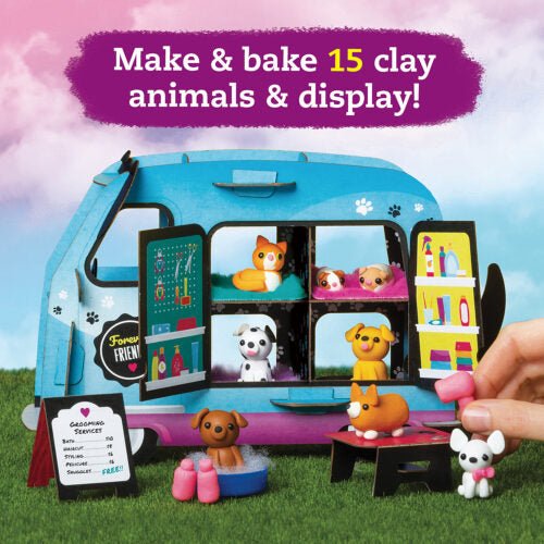 Mini Clay World Pet Adoption Truck-Craft Activity-Tools 4 Teaching-Classroom Decor and More