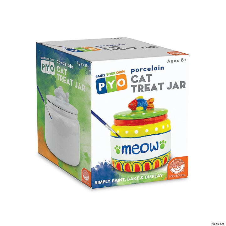*Paint Your Own Porcelain: Cat Treat Jar-Craft Activity-Tools 4 Teaching-Classroom Decor and More