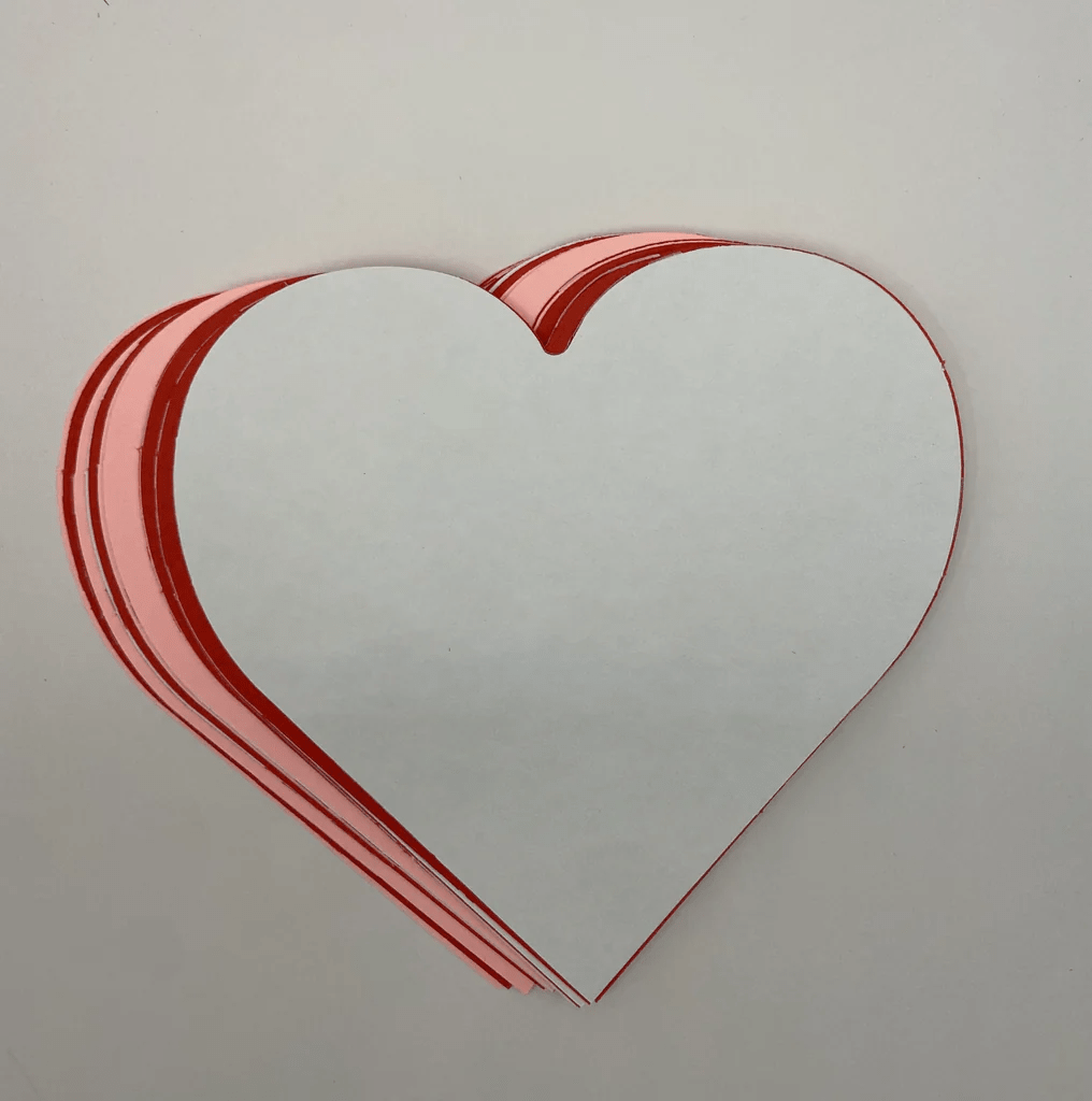 Heart Small Tri-Color Creative Cut-Outs- 3”-Accents-Tools 4 Teaching-Classroom Decor and More