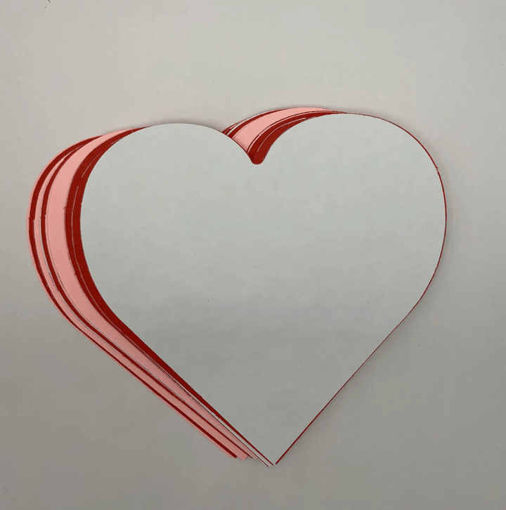 Heart Small Tri-Color Creative Cut-Outs- 3”-Accents-Tools 4 Teaching-Classroom Decor and More