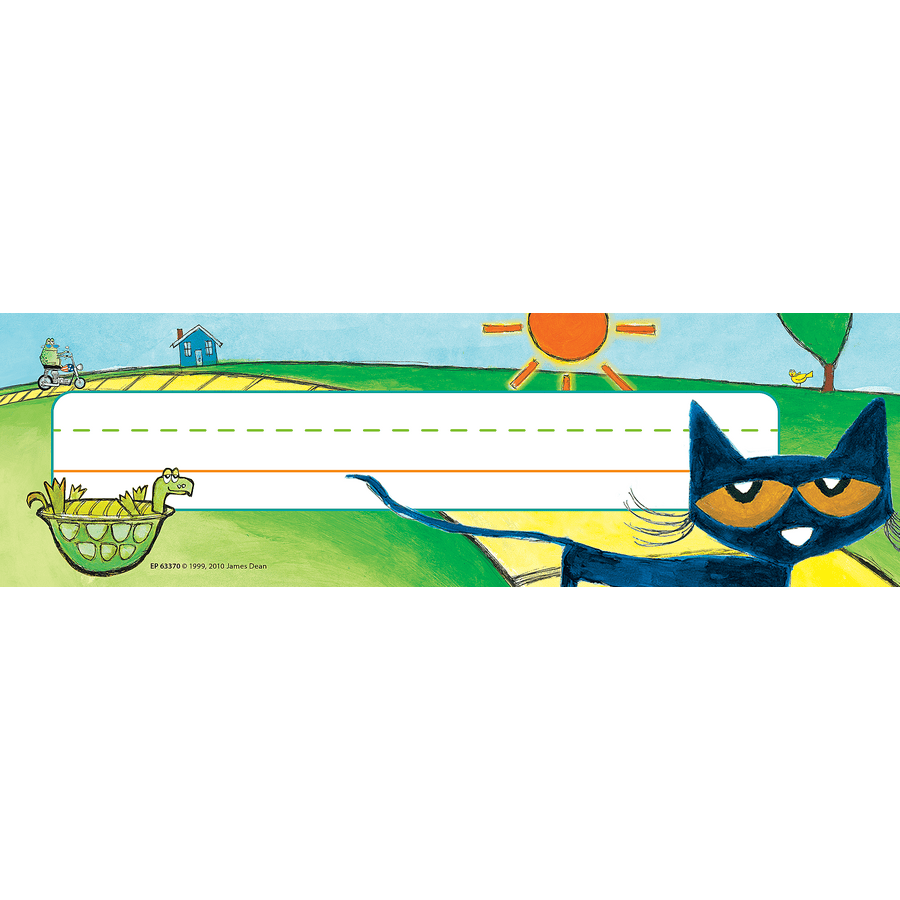 Pete the Cat Nameplates-Nameplates & Name Tags-Tools 4 Teaching-Classroom Decor and More
