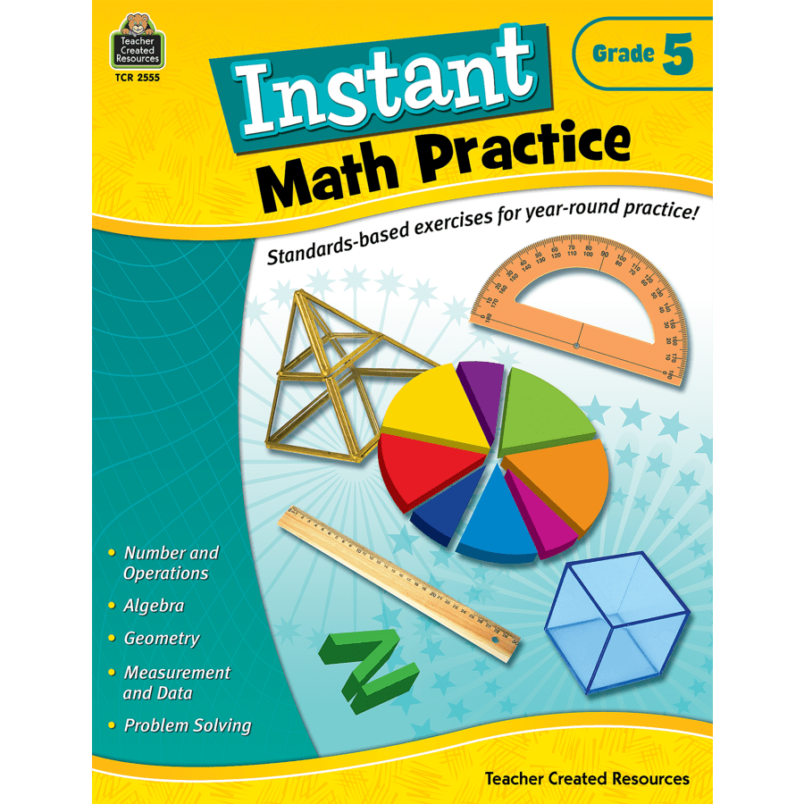 Instant Math Practice: Grades 2-6-Math Books-Tools 4 Teaching-Classroom Decor and More