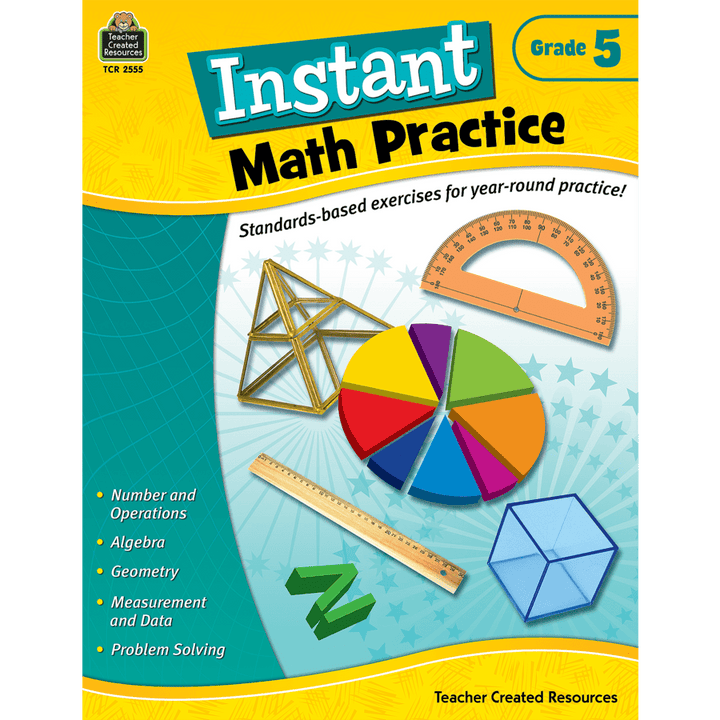 Instant Math Practice: Grades 2-6-Math Books-Tools 4 Teaching-Classroom Decor and More