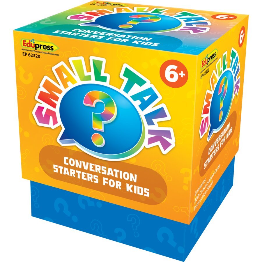 Small Talk: Conversation Starters for Kids-Social Emotional-Tools 4 Teaching-Classroom Decor and More