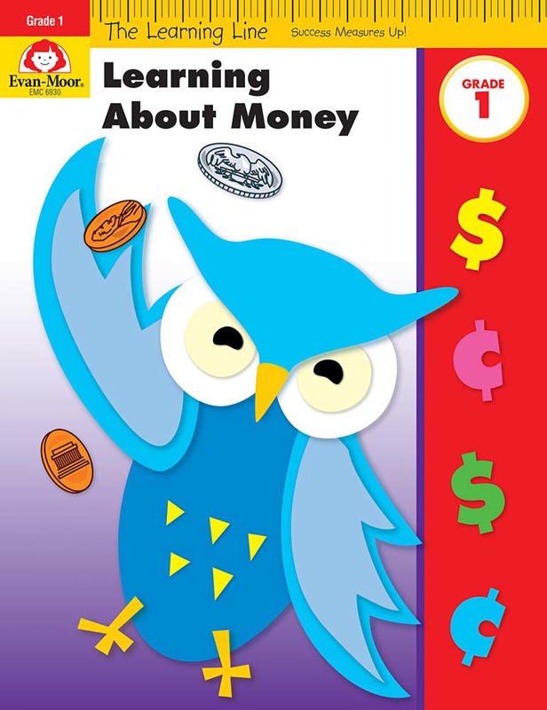 Learning Line: Learning About Money, Grade 1-Math Books-Tools 4 Teaching-Classroom Decor and More