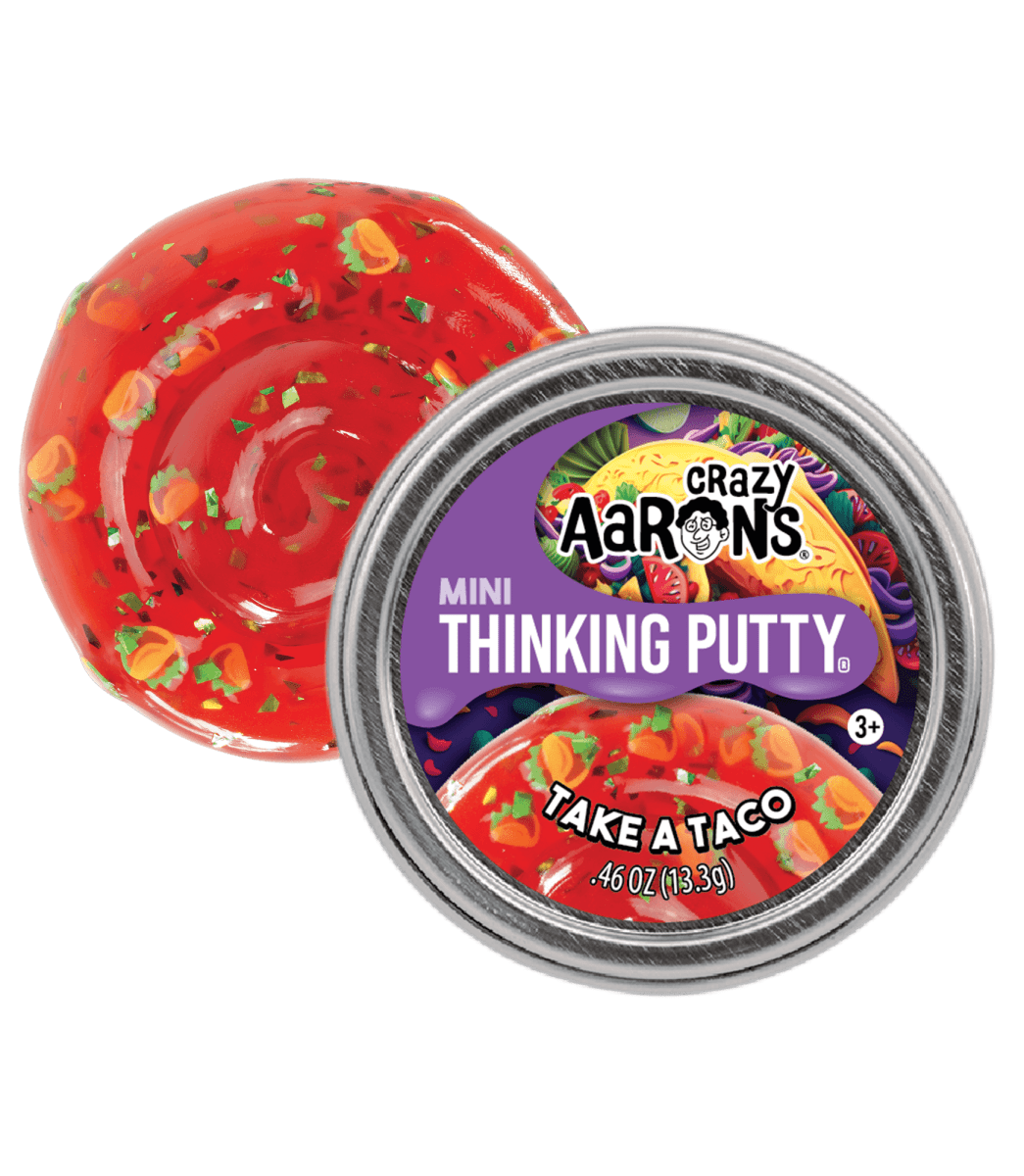 Crazy Aaron's® - Mini Thinking Putty® (Take A Taco)-Thinking Putty-Tools 4 Teaching-Classroom Decor and More
