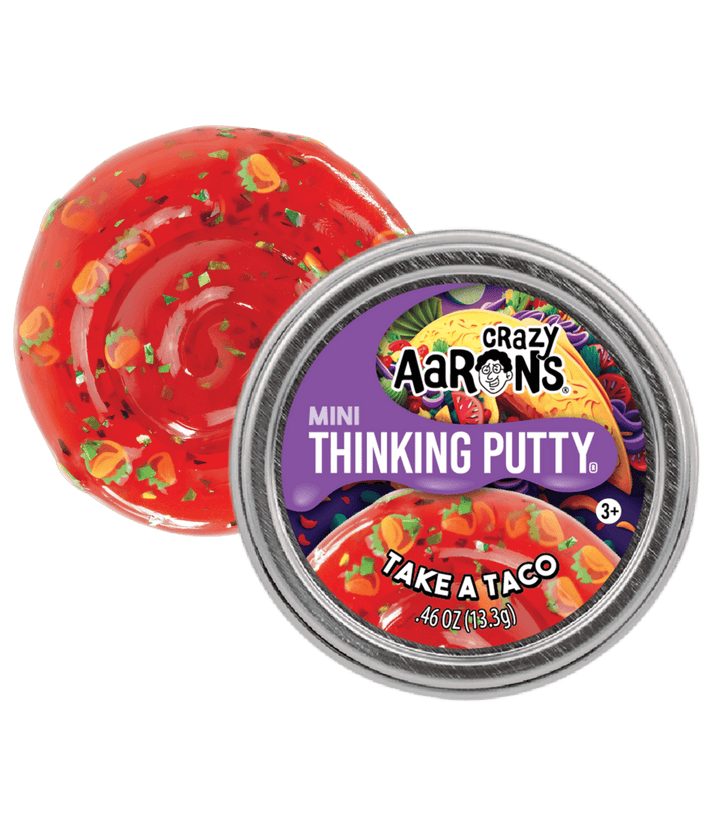 Crazy Aaron's® - Mini Thinking Putty® (Take A Taco)-Thinking Putty-Tools 4 Teaching-Classroom Decor and More