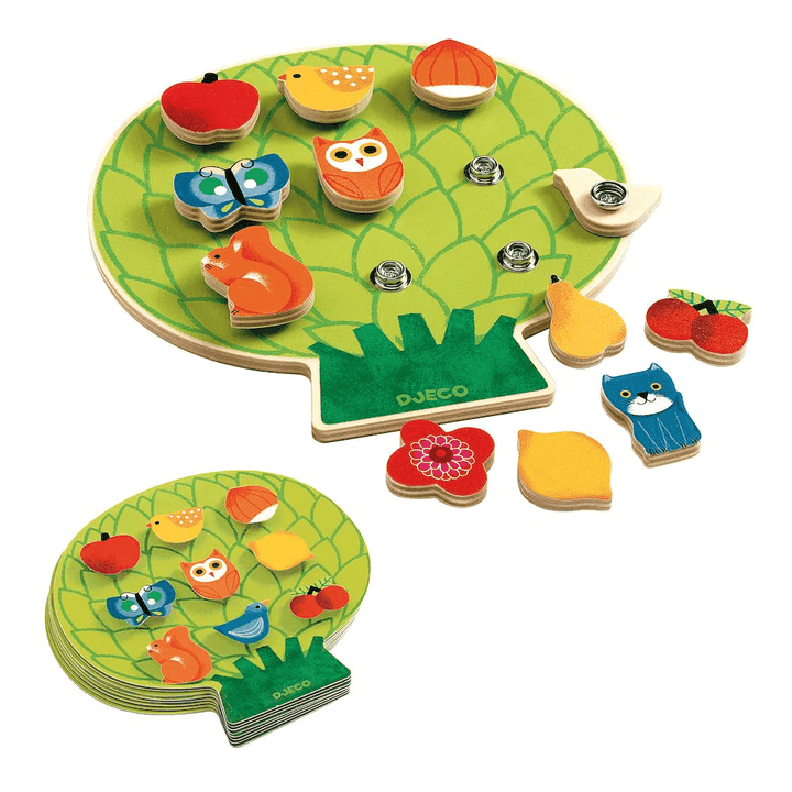 Clipaclip Snapping/Sequencing Wooden Skill Boards-Fine Motor-Tools 4 Teaching-Classroom Decor and More