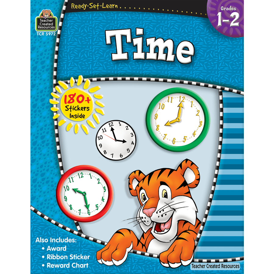 Ready-Set-Learn: Time Grade 1-2-Time & Money-Tools 4 Teaching-Classroom Decor and More