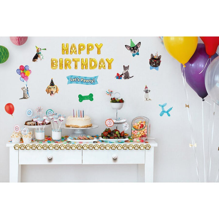 Cats and Dogs Happy Birthday Create and Decorate Quick Kit-Craft Activity-Tools 4 Teaching-Classroom Decor and More