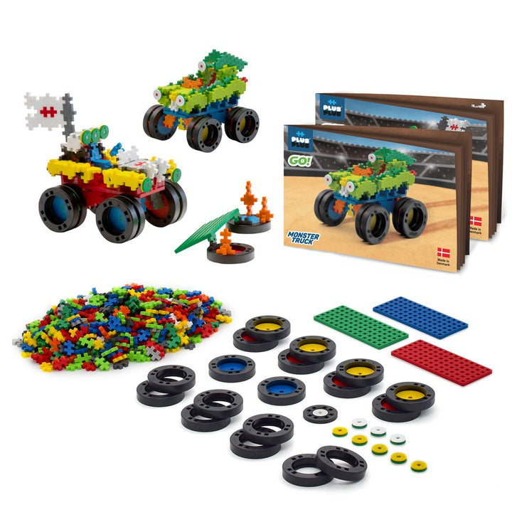 *PLUS PLUS® GO! Monster Trucks-Plus Plus-Tools 4 Teaching-Classroom Decor and More