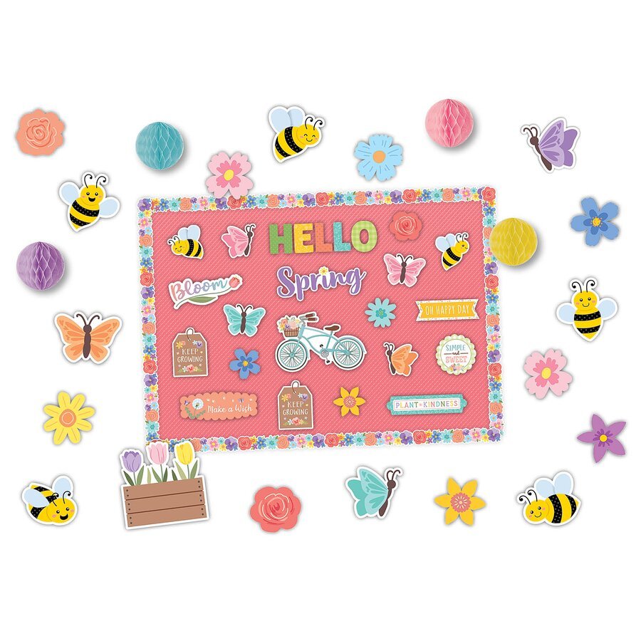 Hello Spring Create and Decorate Quick Kit-Tools 4 Teaching-Classroom Decor and More