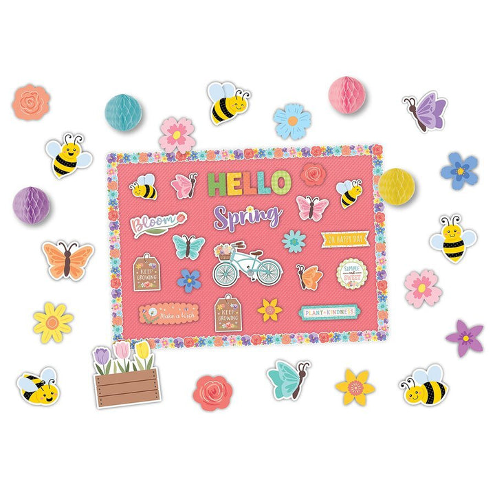 Hello Spring Create and Decorate Quick Kit-Tools 4 Teaching-Classroom Decor and More