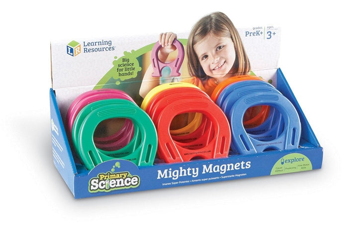 5" Mighty Magnets (Assorted)-Science & STEM-Tools 4 Teaching-Classroom Decor and More