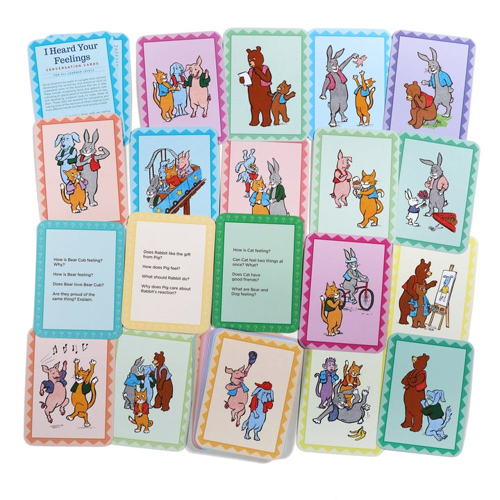 I Heard Your Feelings Conversation Cards-Social Emotional-Tools 4 Teaching-Classroom Decor and More