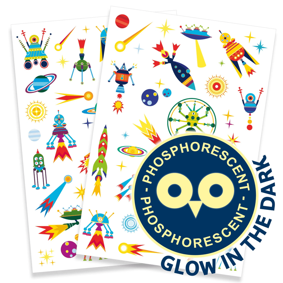 Space Oddity Temporary Tattoos-Craft Activity-Tools 4 Teaching-Classroom Decor and More