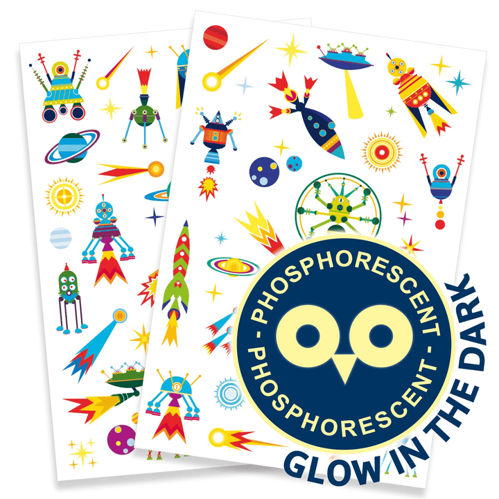 Space Oddity Temporary Tattoos-Craft Activity-Tools 4 Teaching-Classroom Decor and More