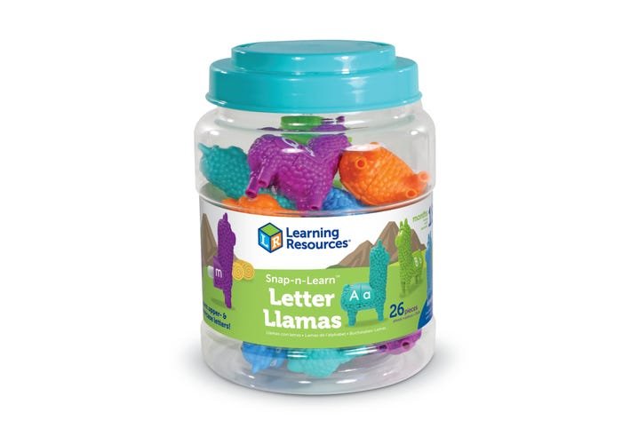 Snap-n-Learn™ Letter Llamas-Subjects - Reading - Alphabet-Tools 4 Teaching-Classroom Decor and More